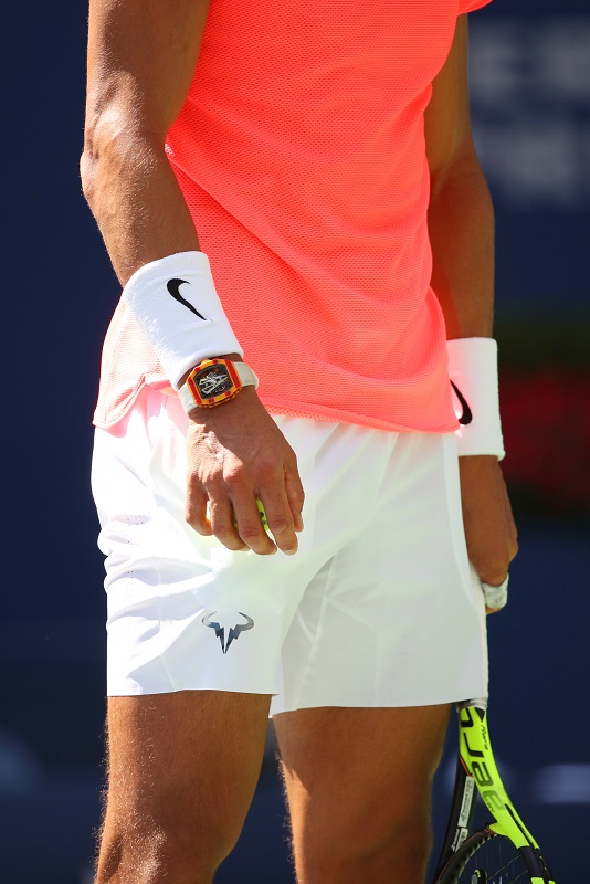 Rafael Nadal nosí na grandslamech hodinky Richard Mille