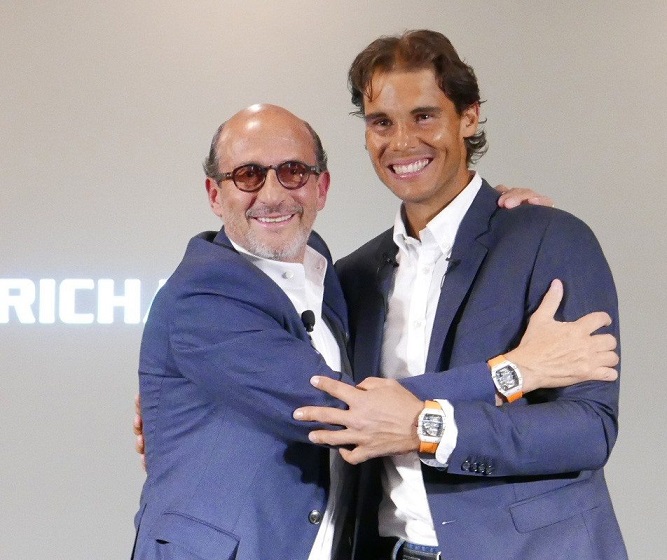 Richard Mille a Rafael Nadal