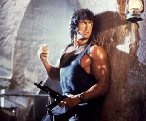 Sylvester Stallone ve filmu Rambo III
