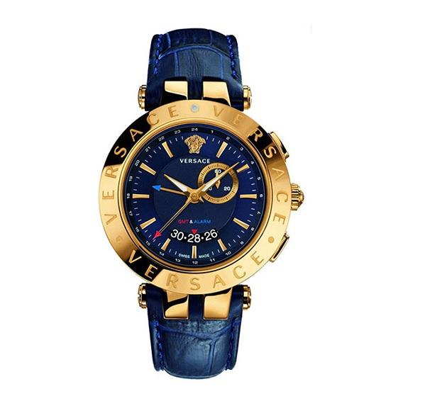 Modré pánské hodinky