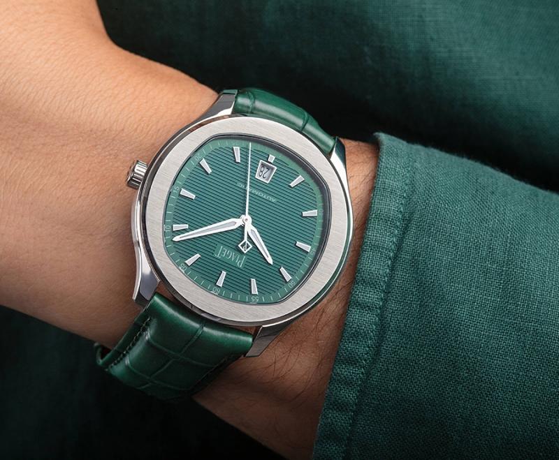 piaget polo s emerald green limited edition watch