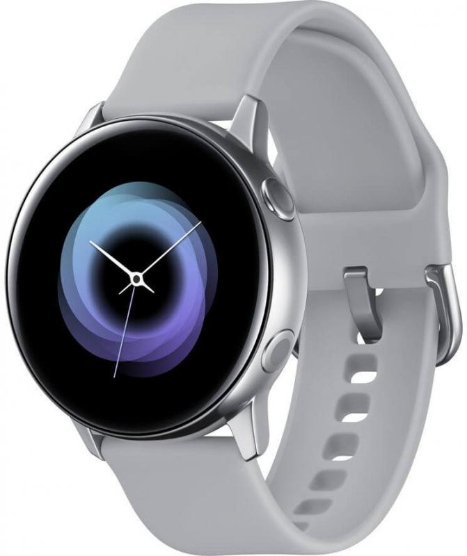 Dámské hodinky Samsung Galaxy Watch Active stříbrné